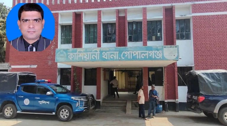 কাশিয়ানীতে পুলিশের অভিযানে সাবেক ভাইস চেয়ারম্যানসহ গ্রেপ্তার ৪